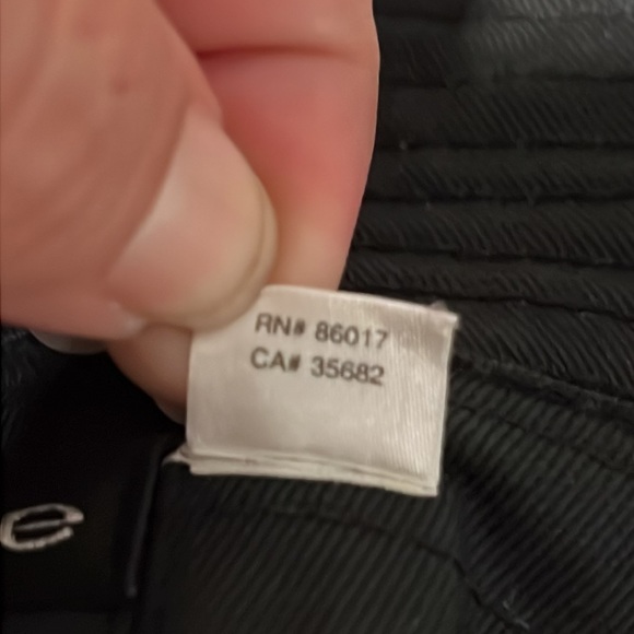 Bebe vintage hat, black with white. EUC. - Picture 7 of 9